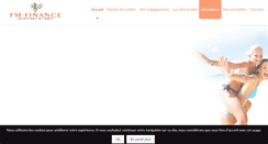 Desktop Screenshot of fm-finances.fr